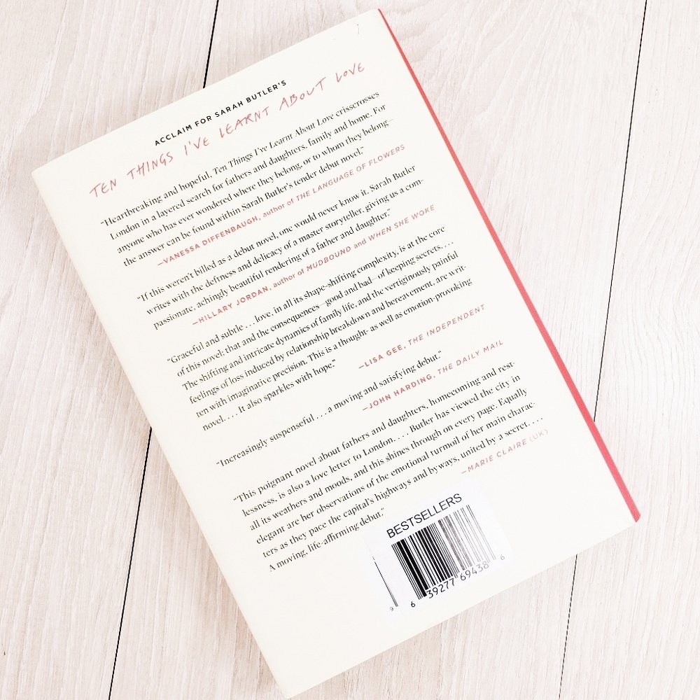 Ten things I've learnt about love  by Sarah Butler - Picture 2 of 5
